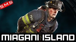 Batman Arkham Knight ALL 4 FIREFIGHTER LOCATIONS MIAGANI ISLAND [upl. by Ahsiem]