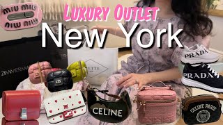 Woodbury Premium Outlet Shopping in NY Unboxing Haul Big Sale Season NY Vlog [upl. by Clorinde]