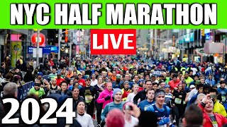 Live 2024 NYC HALF MARATHON 🏃🏽‍♀️ 2024 United Airlines NYC Half Marathon UnitedNYCHalf 🏃🏽 [upl. by Trocki626]