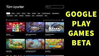 Google Play Games beta nasıl indirilir [upl. by Aurita]