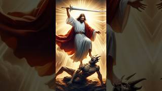 Jesus vs devil competition shorts jesusvsdevil jesuschrist godtrendingshorts vralshorts [upl. by Kcirddec]