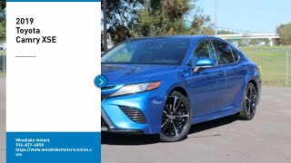 2019 Toyota Camry XSE 4T1B61HK1KU258070 Blue Streak Metallic P24294 [upl. by Gerdy801]