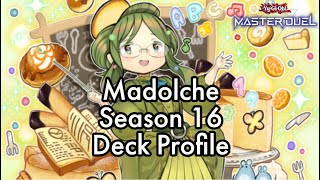 The SWEETEST WAY To COUNTER TEARS  Madolche Season 16 Deck Profile [upl. by Anomahs87]