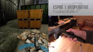 VR stealth game  Espire 1 gameplay footage  dev diary 03 [upl. by Tengler]