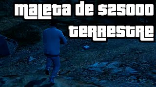 Como ganhar dinheiro fácil Maleta de 25000  Grand Theft Auto V [upl. by Atteram758]