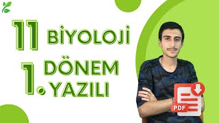 11SINIF BİYOLOJİ 1DÖNEM 1YAZILI HAZIRLIK I Konu Anlatımlı I 20232024 [upl. by Kahaleel]