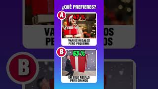 🎄🎅 ¿QUE PREFIERES ESPECIAL DE NAVIDAD Quiz trivia Triviador 🎁 [upl. by Boykins]