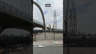 Los Angeles 6th Street Bridge Before amp After [upl. by Ennail]