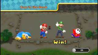 Mario Party 9 All 1 vs 3 minigames [upl. by Cone210]