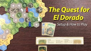 The Quest for El Dorado  Setup amp How to Play [upl. by Tillion318]