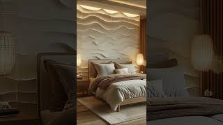 Modern Wall Panel Design For Bedroom 2025 Home Wall Decoration walldecoration wallpanel [upl. by Asha]