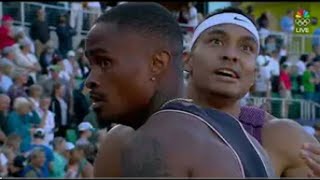 Mens 400m Olympic Trial Final 2024 Paris Olympics400m olympics athletics [upl. by Odlanyer]