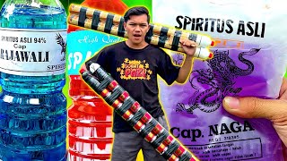 SPIRTUS WARNA APA YANG PALING KERASS  Untuk Menyalakan Mercon Spirtus [upl. by Raynata]