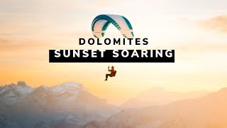 Hike amp Fly  Sunset Miniwing Soaring in the Dolomites Day 2 amp 3 [upl. by Natassia]