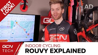 Rouvy Explained  Indoor Cycling Training Software First Look [upl. by Aamsa348]