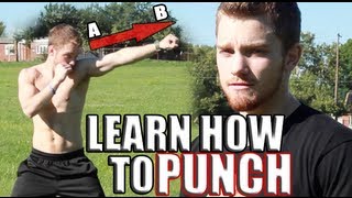 Learn How to Punch Like a Boxer [upl. by Xxam]