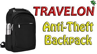 Travelon AntiTheft Classic Large Backpack [upl. by Rahel]