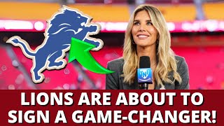 BREAKING LIONS ABOUT TO MAKE AN UNEXPECTED BIG SIGNING THAT CHANGES EVERYTHING DETROIT LIONS NEWS [upl. by Frasco]