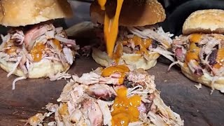 This Bbq Pulled Pork Sandwich Is Insanely Good [upl. by Labotsirc742]