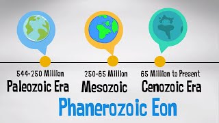 Phanerozoic Eon  Geologic Time Scale with events [upl. by Hgielek631]