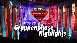 EURONICS Gaming  Gruppenphase Highlights  League of Legends  ESL Meisterschaft Frühling 2017 [upl. by Marillin]