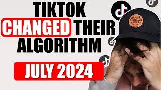 TIKTOK ALGORITHM UPDATE EXPLAINED FOR JULY 2024 How To GROW On TikTok in 2024 [upl. by Risley]