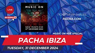 Celebrate New Year’s Eve with Marco Carola and Music On at Pacha Ibiza  December 31st 2024 [upl. by Ydnes]