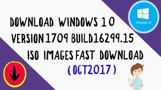 Download Windows 10 version 1709 Build 1629915 ISO images Ocotober 2017 RS 3💨😀😊 [upl. by Leyla]