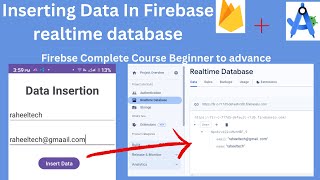 Firebase Database Integration in Android A StepbyStep Guide ApnaCollegeOfficial [upl. by Rexana]