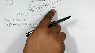 8Combination of two prism Dispersion without deviation [upl. by Ulah]