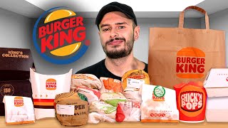 Zjedliśmy WSZYSTKO Z BURGER KING [upl. by Aigroeg]