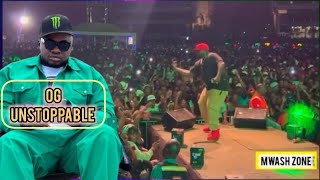 khaligraph Jones Fire performance at Tatu City Concert  Mwash Zone [upl. by Enineg]