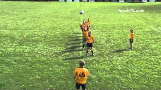 Rugby Drill  Basic lineout drill without lifting [upl. by Cale]