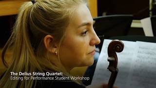 What a String quartet in residence does the Villiers Quartet at Oxford [upl. by Fidelity272]