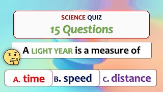 Can You Answer These Fun Science Questions [upl. by Asiek]