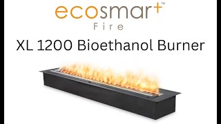 Ecosmart Fire XL1200 Bioethanol Burner [upl. by Qiratla]