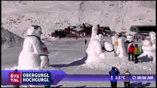 Funny ski resort webcam footage [upl. by Norvin654]