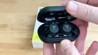 Jaybird RUN XT wireless earbuds blogger review [upl. by Mulderig299]