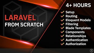 Laravel From Scratch  4 Hour Course [upl. by Eednar]