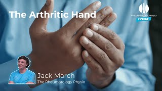 The Arthritic Hand Webinar [upl. by Nnilsia182]