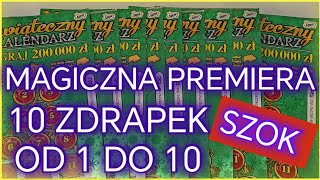 ŚWIĄTECZNY KALENDARZ premiera zdrapki lotto za 100 złotych [upl. by Chauncey956]