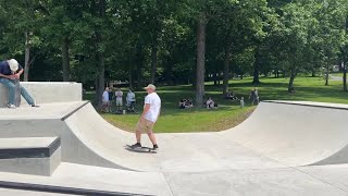 Video Skating at opening of Casey Park Skatepark in Auburn [upl. by Janenna]