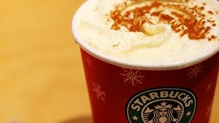 How to make a Starbucks Eggnog Latte [upl. by Rebeka128]