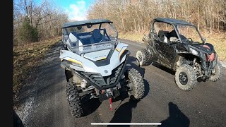 Cfmoto Z Force 950 VS Canam Maverick 1000 [upl. by Enrev812]