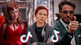 BEST MARVEL TIKTOK EDITS ⚡️  Marvel Edits 33 [upl. by Adnalu970]