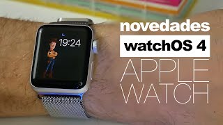 Novedades watchOS 4 para Apple Watch en español [upl. by Jovia]