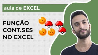 Função CONTSES no EXCEL – Contagem baseada em CONDIÇÕES [upl. by Aneela]