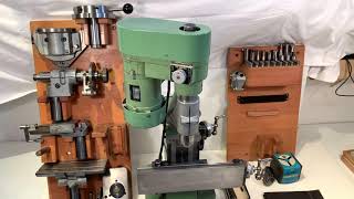 Aciera F1 Milling Machine with Accessories 1970 [upl. by Gilemette902]