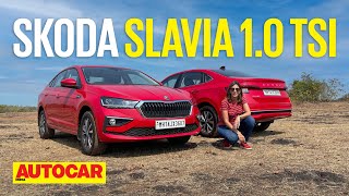 2022 Skoda Slavia review  Itll reignite your love for sedans  First Drive  Autocar India [upl. by Doownil788]