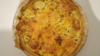 9 La tarte courgettes chèvre de Kaoi cuisine [upl. by Cherilynn]